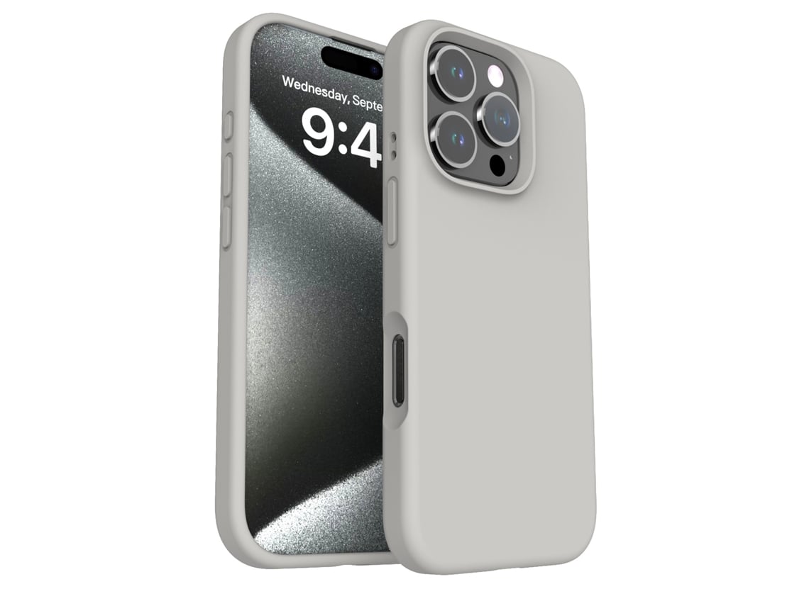 (cinza, Iphone 15 Plus) Capa De Celular Simples, De Cor Sólida E Resistente A Impactos, Adequada Para Iphone, Feita De Silicone Líquido.