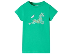 T-shirt De Criança Verde 128