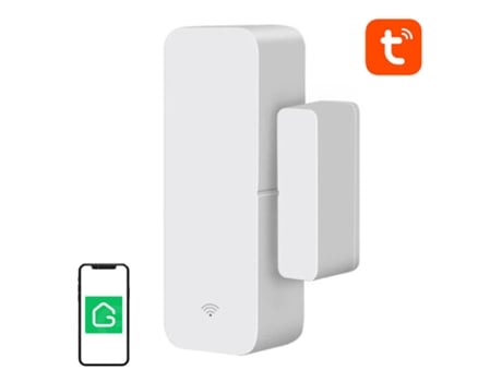 Sensor de abertura Wi-Fi Gosund para notificações remotas do sistema Tuya Smart Home