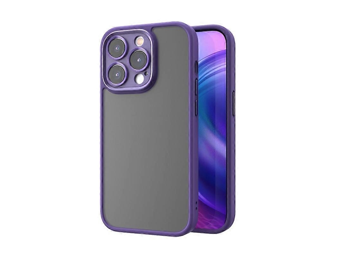 Lurelia Capa Iphone 14 Pro Tpu Pc Antichoque Roxo