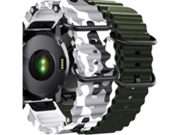 Pacote com 2 pulseiras ORYSIN Ocean Waves para Garmin Enduro 2