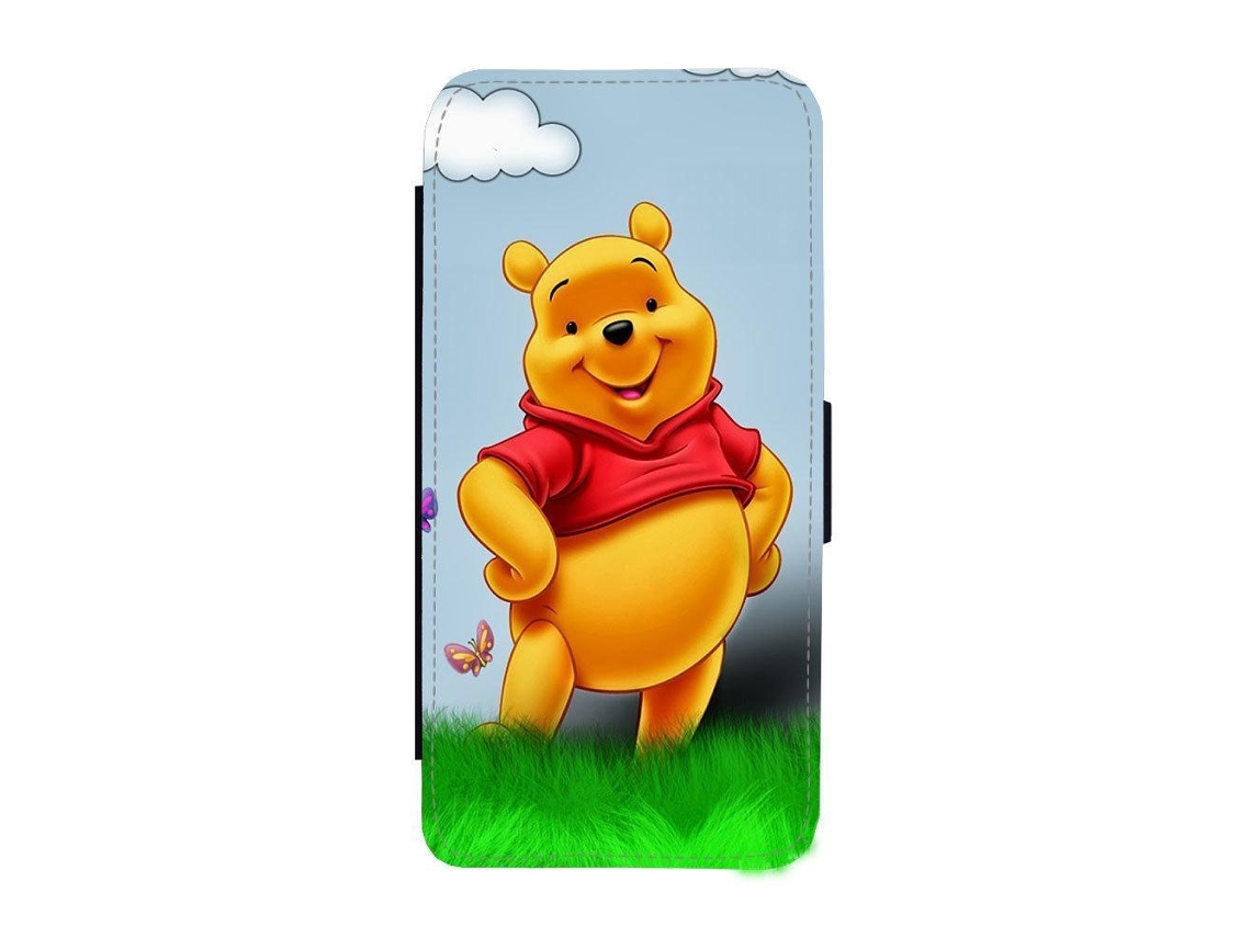 Capa Flip Para Iphone 17 Do Ursinho Pooh