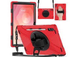 Capa Para Samsung Galaxy Tab S11 Ultra 2025 Sm X930/x936b À Prova De Quedas Vermelha Gertiz (14.6 Polegadas)