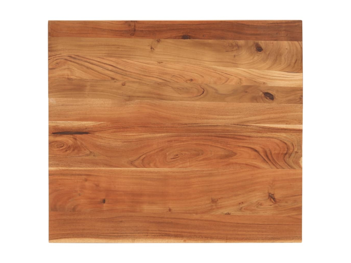 Vidaxl Tampo De Mesa Retangular 100x80x3,8 Cm Madeira De Acácia Maciça