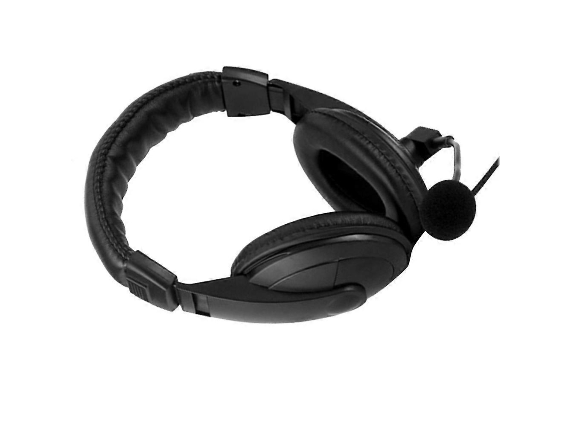 Fone De Ouvido Gamer Preto De Mesa Com Microfone Ly Ebike