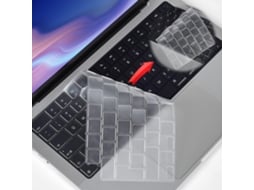 Capa De Teclado Ultrafina, Proteção Premium Para O Teclado Do Seu Macbook, Material Tpu Resistente À Água Que Oferece Proteção Total, Lavável E Reutil