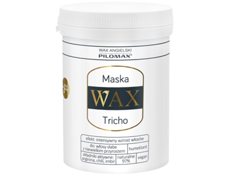 Cera Polonesa Pilomax, Máscara Tricho Aceleradora De Crescimento Capilar, 240 Ml