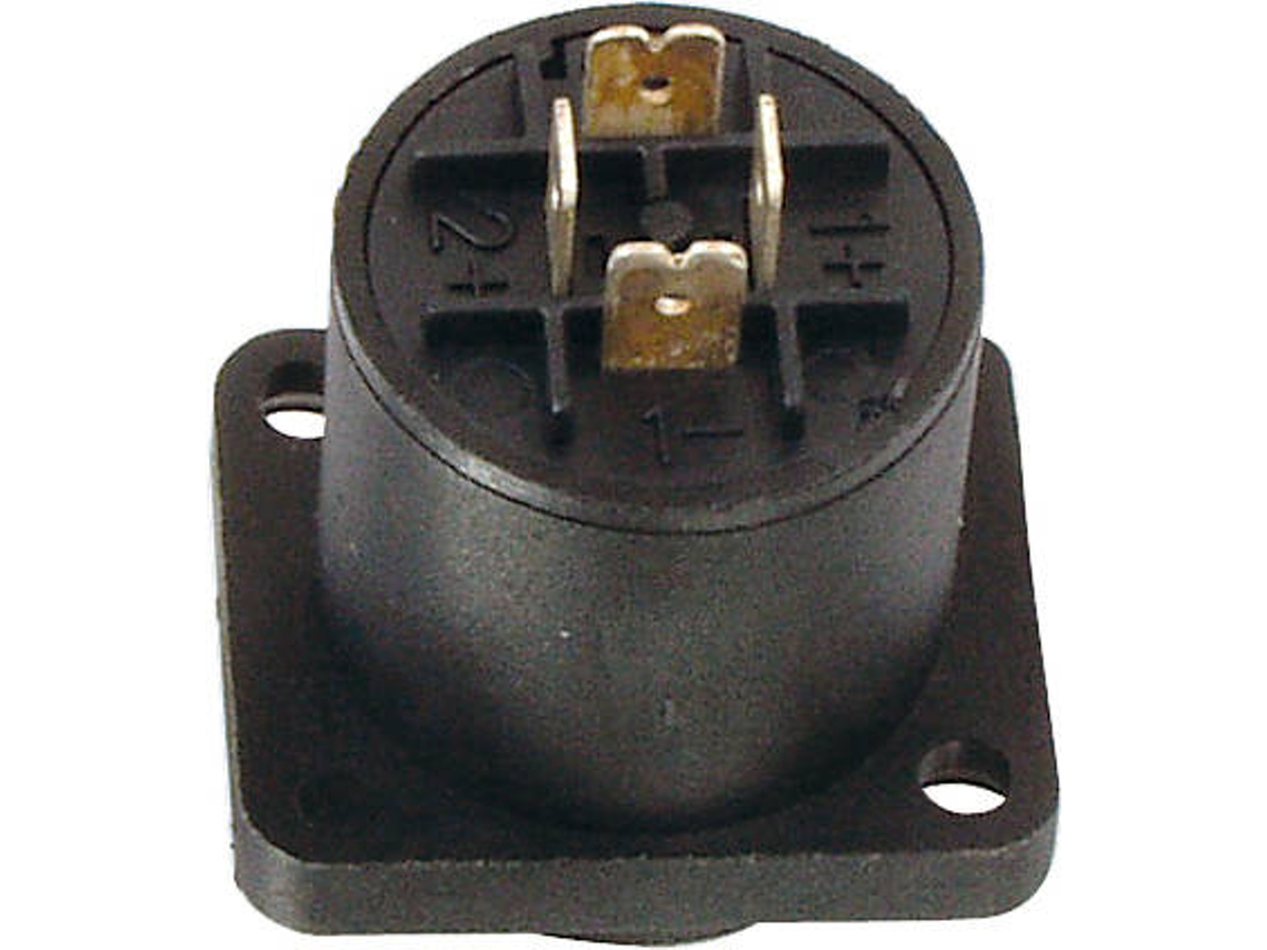 Conector VALUELINE SPK-4CS em Preto
