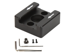 Cold Shoe Mount Aluminium Alloy Cold Shoe Mount Adapter With 1/4 Screws For Monitor Microphone Fill Light Flash LAXISCREED