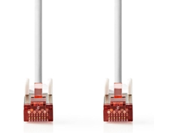 Cabo de Rede NEDIS (RJ45 - 1 m - Branco)