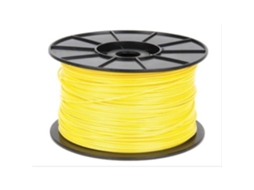 Filamento Abs Amarelo para Impressora 3D HAMLET Hp3Dx100 HAMLET 1Kg 1,75Mm