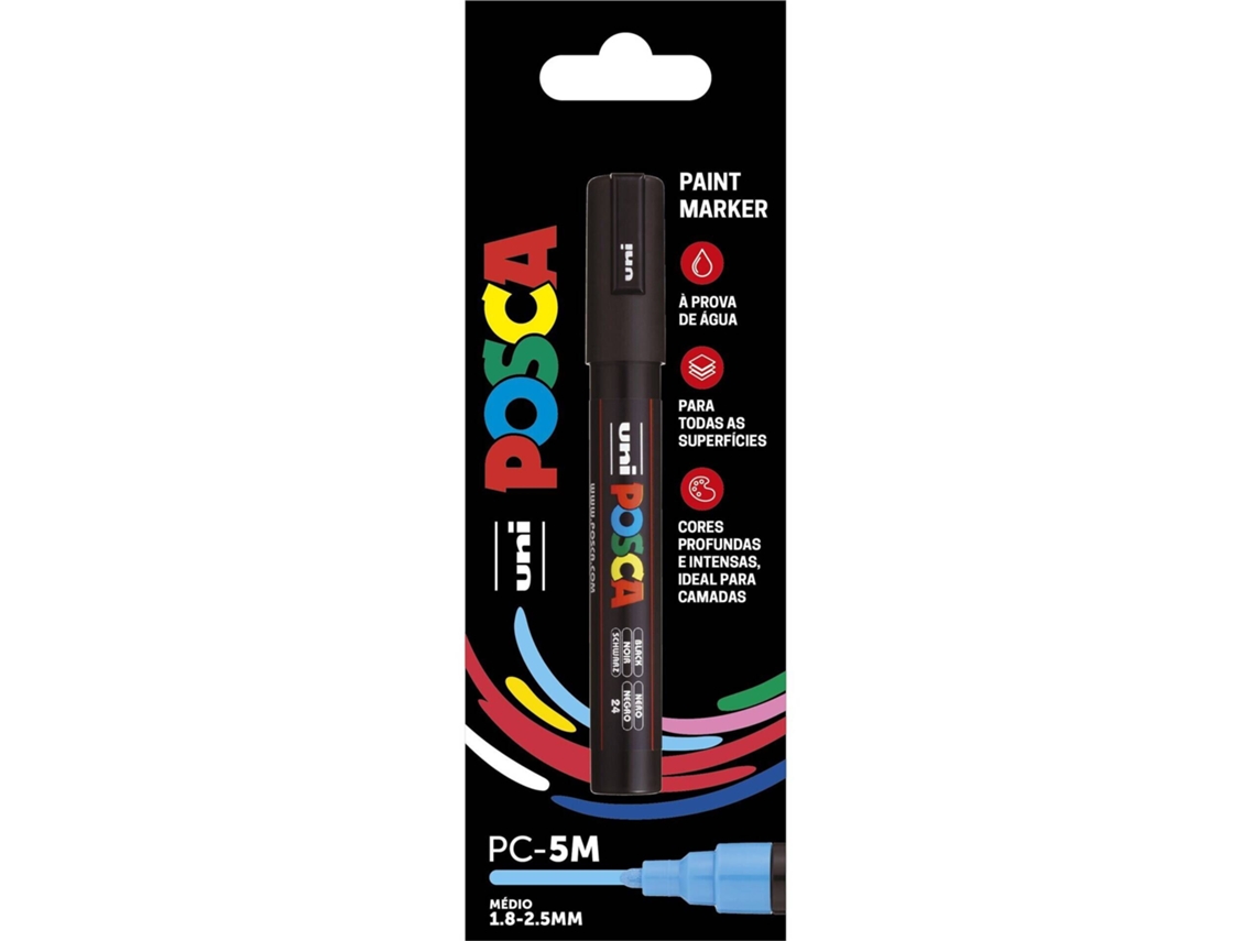 Marcador POSCA Pc-5m Preto Uni