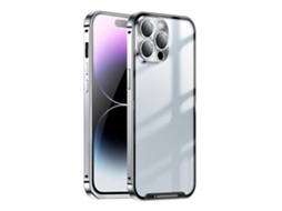Lurelia Capa Iphone 14 Pro Max Metal Fosca Prateado