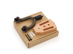 Suporte para Guitarra Gancho para Guitarra 03 03 Marrom Claro AQUAFORGE