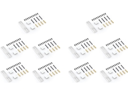 Suportes de Servo SFUSHOS, 10 unidades, Metal, para B14 B16 C24 C34
