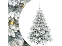 Conjunto 1 Decoração De Natal Vidaxl Branco Plástico (60 X 60 X 120 Cm)