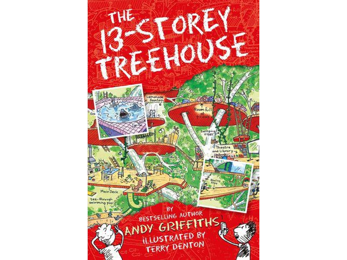 Livro 13Storey Treehouse de Andy Griffiths (Inglês)