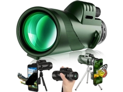 Monocular Telescópio 80x100 de Alta Ampliação para Adultos BRILVIBERA