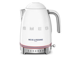 Chaleira Elétrica Branca de 1,7l e 2400w Klf04idfeu SMEG