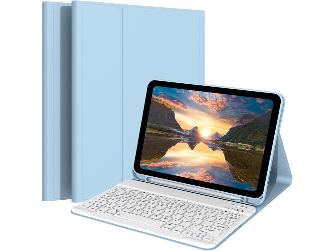 Capa Teclado Para Xiaomi Redmi Se 11 Polegadas, Com Teclado Magnético Bluetooth (azul) Cuich (2023)