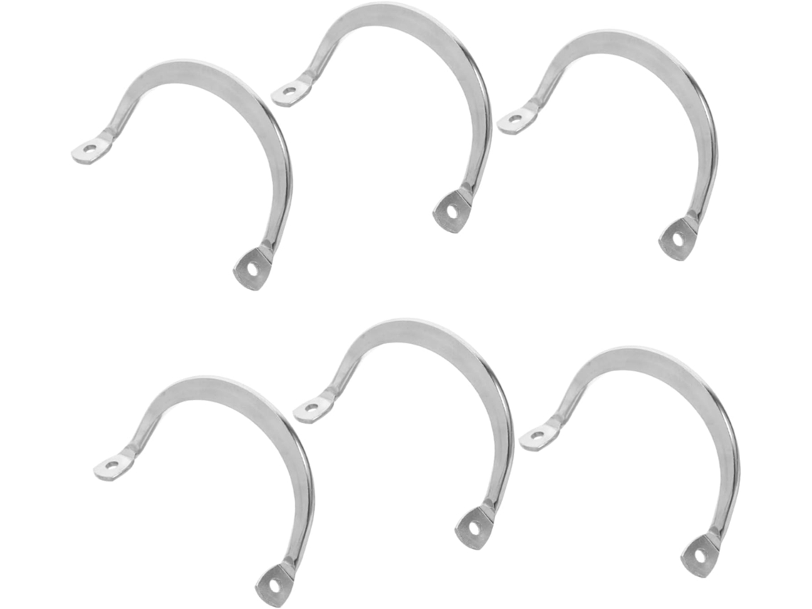Jogo De 6 Alças Removíveis De Aço Inox Para Troca De Panelas E Suporte Para Fogão. Gokoco