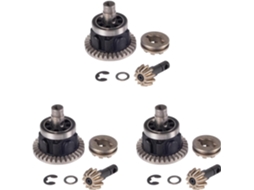 Conjunto de Coroa e Pinhão do Diferencial Traseiro para Automóveis SFUSHOS (3 Unidades)
