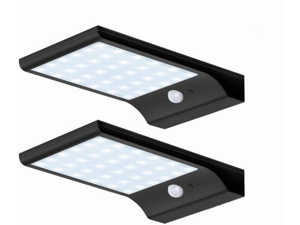 Luminária Solar Led À Prova D'água Para Jardim E Áreas Externas.