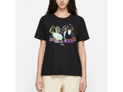 Rockinstone Bill And Ted Light Show Black Adult T-shirt Size:l