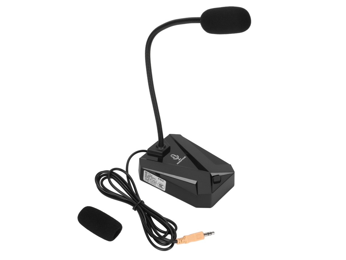 Microfone De 3,5mm Para Desktop, Laptop E Pc Com Redução De Ruído Para Jogos E Chat De Voz