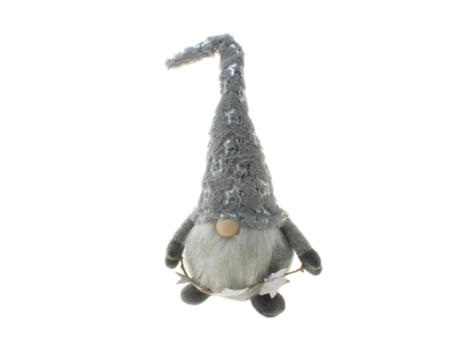 Wellhome Chapéu Alto Estilo Nórdico Cinza Gnomo Decorativo de Natal