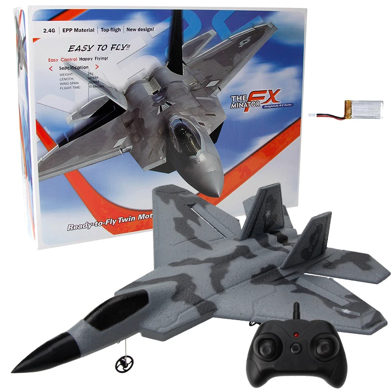 Avião De Controle Remoto 2.4g, Planador Modelo De Jato De Combate Controlado Remotamente