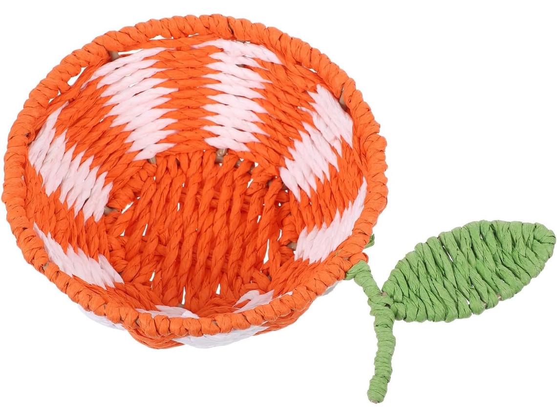 Cesta De Frutas Trançada, Ferro De Passar Roupa