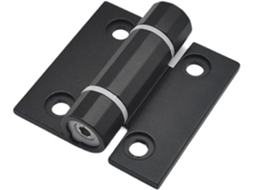 1 Peça Dobradiça De Torque Ajustável Em Alumínio Preto 60 * 59mm Para Porta Armário Xk509 S42b