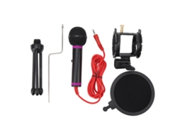 Kit de Microfone Condensador Sf555 para Gravação e Transmissão | S/MARCA