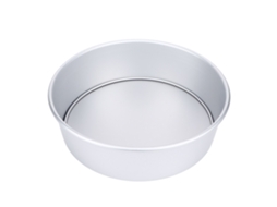 Fôrma Redonda De 25cm (alumínio Anodizado, Base Removível)