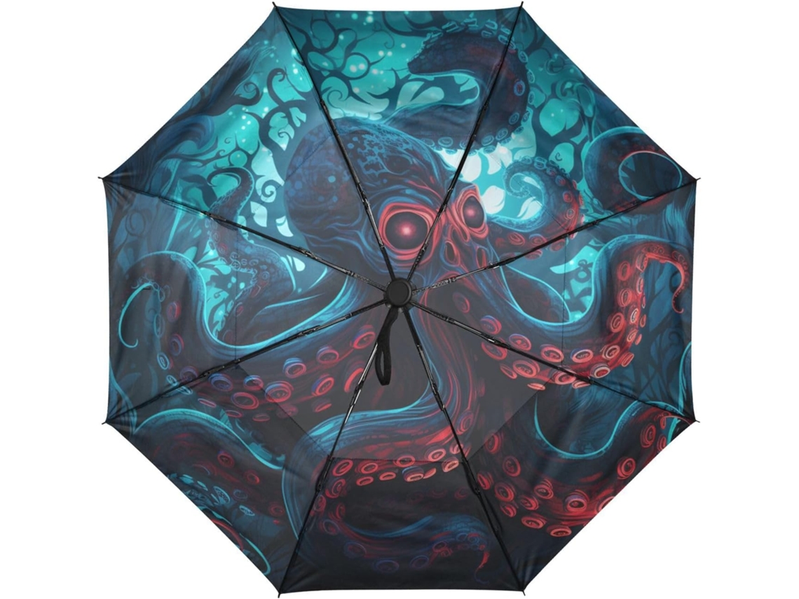 Guarda Chuva Rosa Estampa Repetida S/MARCA