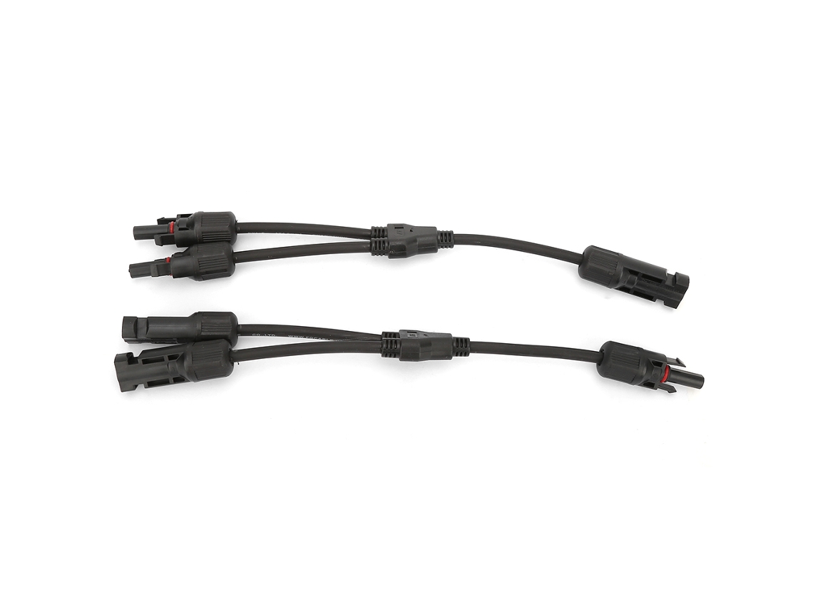 Conector Adaptador Laxiscreed Em Y para Painéis Solares, Divisor de Cabo de Ligação