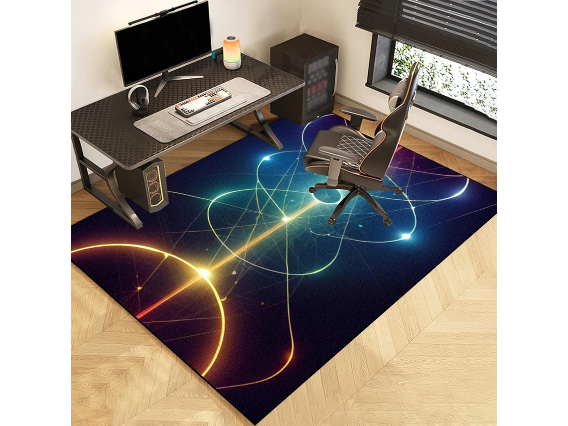 Tapete Protetor Cadeira Piso Escritório 70 X 100 Cm Carpete Chão Cadeiras, Cadeiras Jogos
