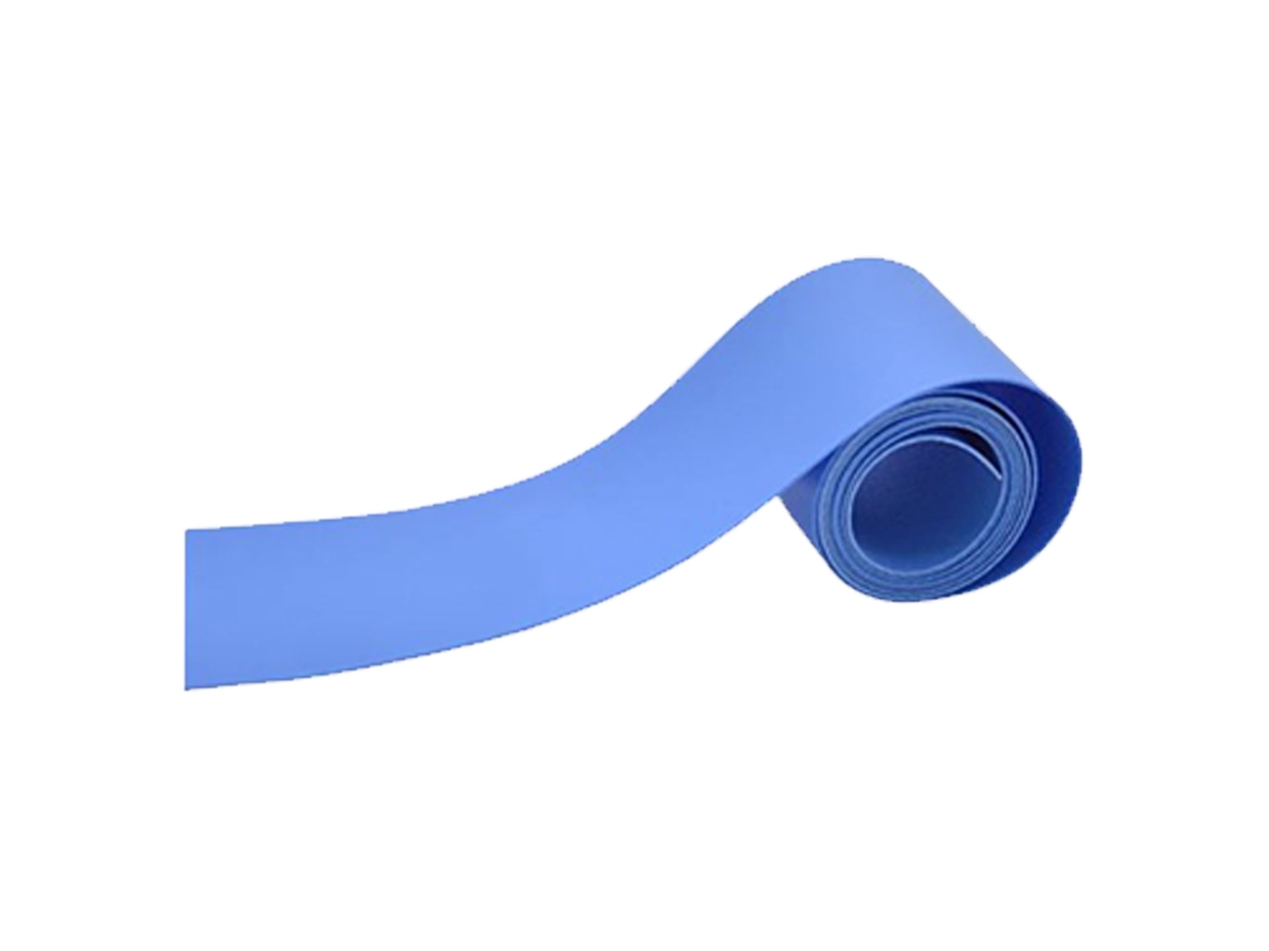 Patch de Reparo PVC 5x100cm impermeável para barcos infláveis e brinquedos d'água Azul Royal S/MARCA