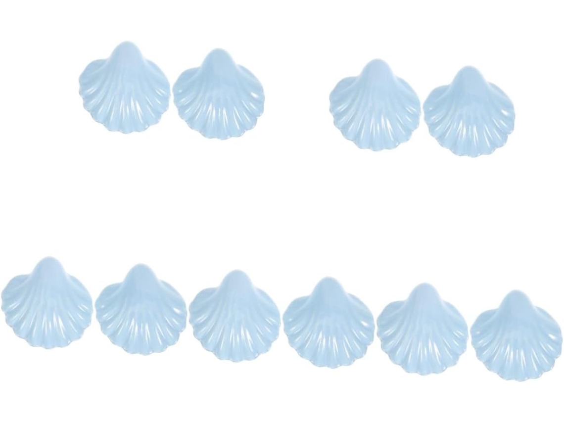 Conjunto De 10 Puxadores Modernos De Cerâmica Para Gavetas, Móveis E Armários.