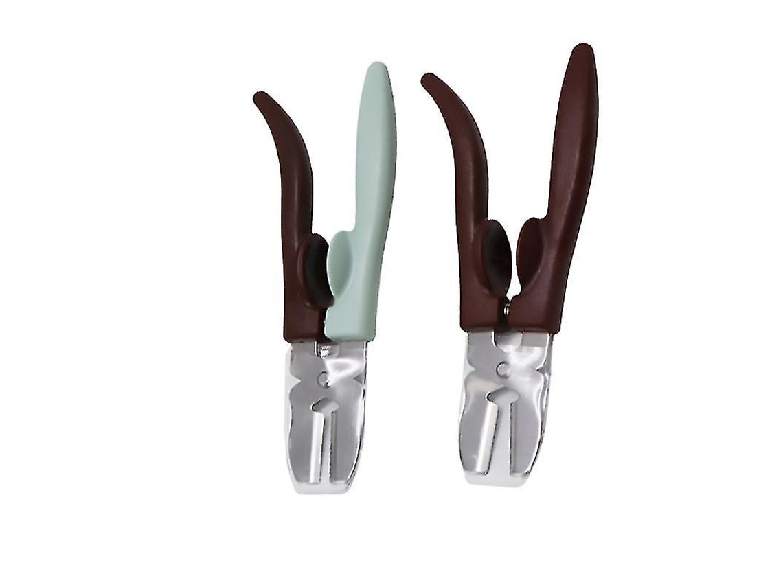 2 Peças De Grampo Aço Inoxidável Para Castanha