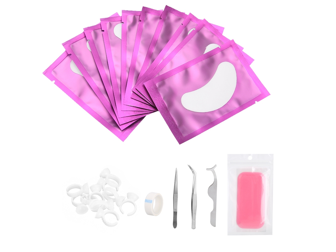 Kit De Extensão De Cílios (ferramentas Profissionais Com Vários Acessórios) Eoocoo