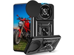 Capa Para Honor Magic 6 Lite / X9b / X50 (5g) À Prova De Choque Com Anel De Proteção Para Lente Fanpesp Movilearvayotoy