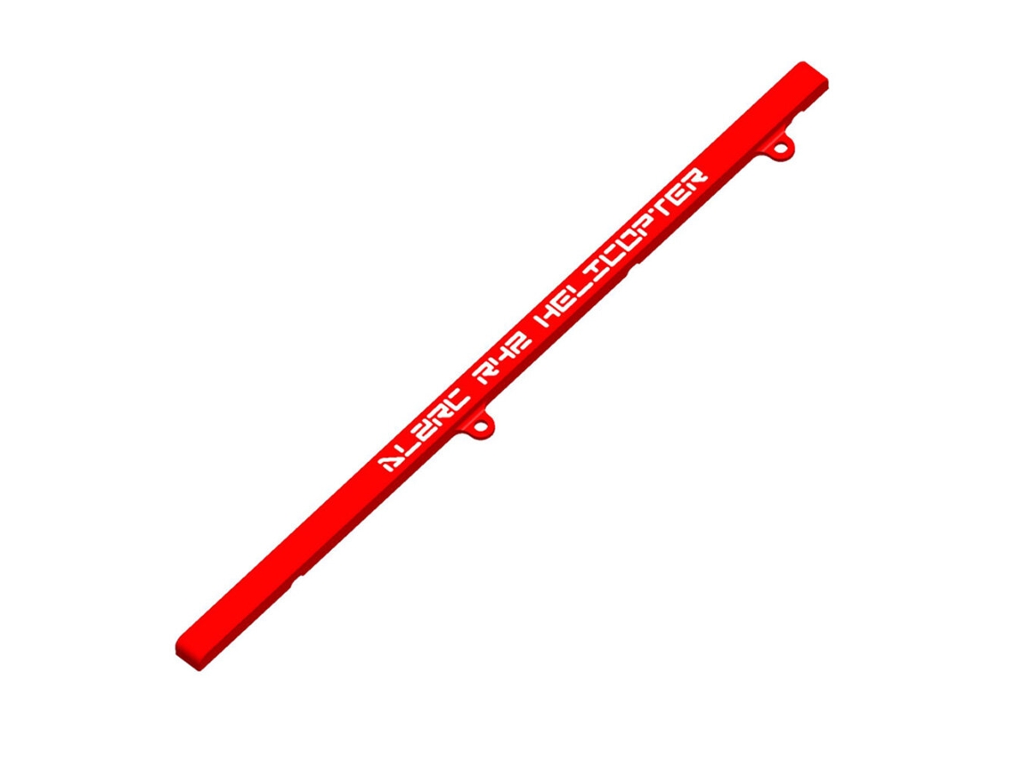 Canaleta metálica para helicóptero RC Cablagem Alzrc Devil R42 420mm Fbl. MDUG