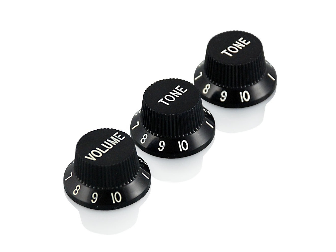Fender Vol&Tone Knobs Set Black