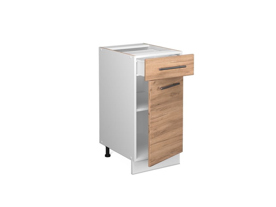 Móveis de cozinha Fame-Line, 40 cm sem bancada, carvalho dourado, Vicco