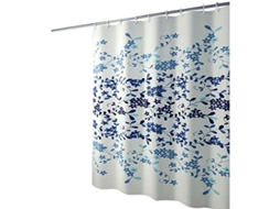 Cortina de Chuveiro Antimofo e Antibacteriana com Impressão Digital 180x200cm | S/MARCA