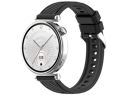 Pulseira de Silicone Texturizada Compatível com Huawei Watch Gt5, Samsung e Garmin 18/20/22mm CHABERLU