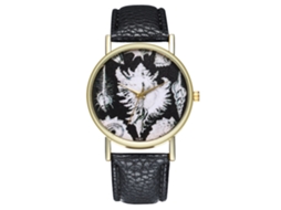 Reloj Analógico De Cuarzo Para Hombre Con Correa De Pu Zhoulianfa T247-a Negro