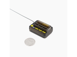 1 Unidade Flysky Fgr12b 2.4ghz 12ch Afhds 3 Micro Rc Receiver Pwm/ppm/i.bus In/b.bus Output Compatível com Pl18 Nb4/lite para Carro Rc e Barco MDUG